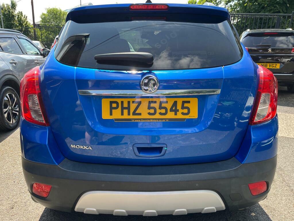 Vauxhall Mokka 1.6 Se 2Wd Euro 5 S S Blue #4