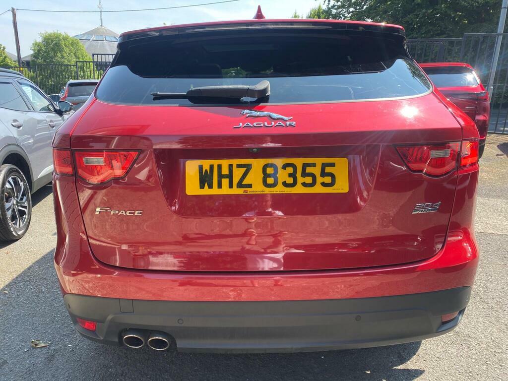 Jaguar F-Pace 2.0 D180 R-sport Awd Euro 6 S S Red #4