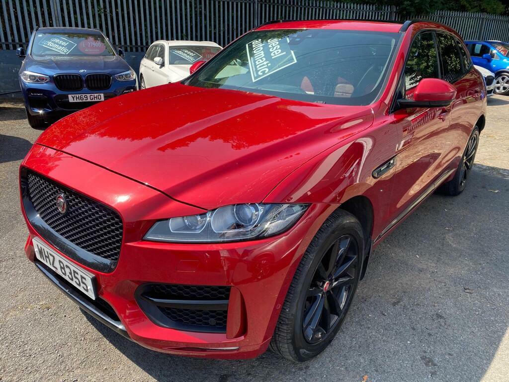 Jaguar F-Pace 2.0 D180 R-sport Awd Euro 6 S S Red #6