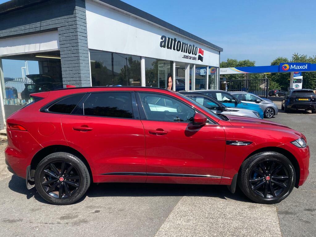 Jaguar F-Pace 2.0 D180 R-sport Awd Euro 6 S S Red #2