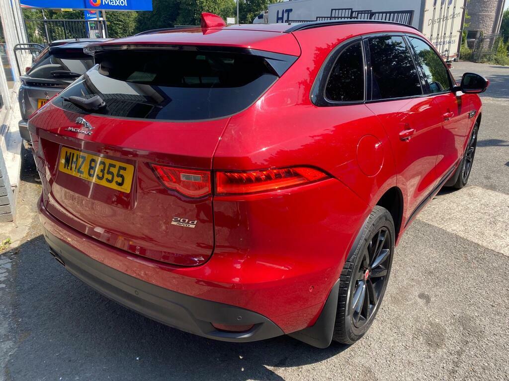 Jaguar F-Pace 2.0 D180 R-sport Awd Euro 6 S S Red #3