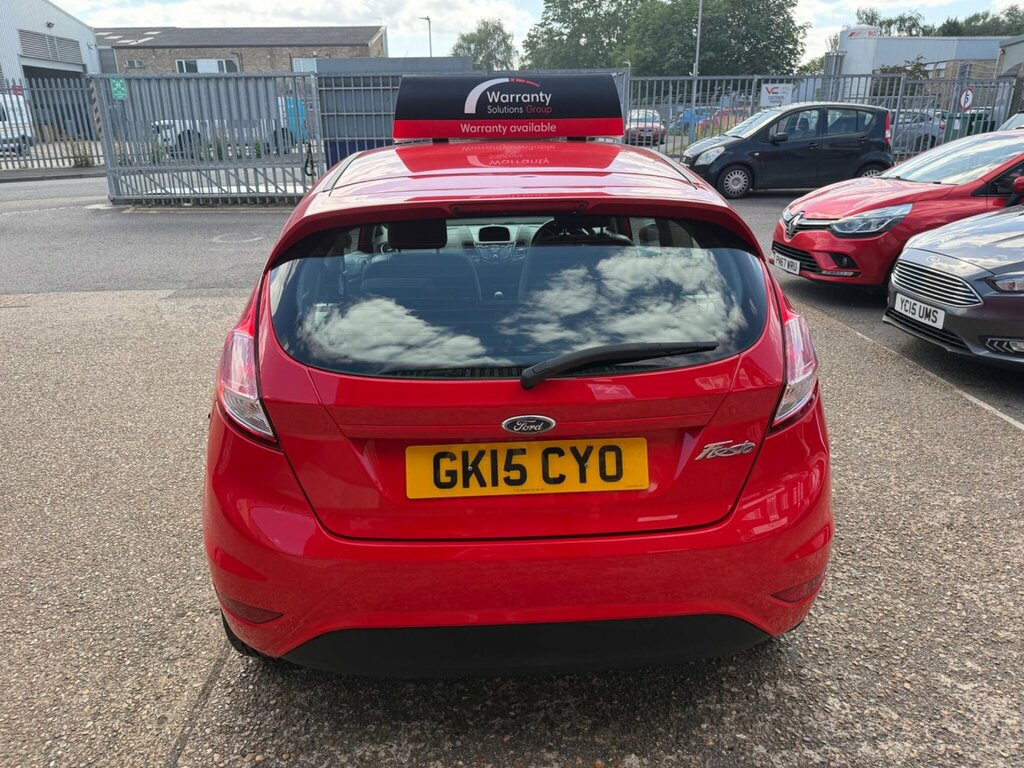 Ford Fiesta 1.25 Zetec Euro 6 Red #5