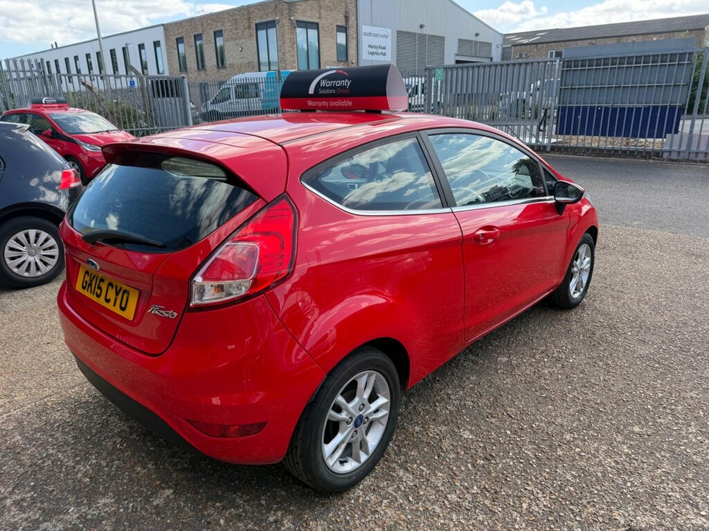 Ford Fiesta 1.25 Zetec Euro 6 Red #6