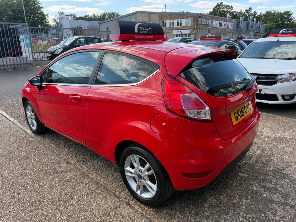Ford Fiesta 1.25 Zetec Euro 6 Red #4
