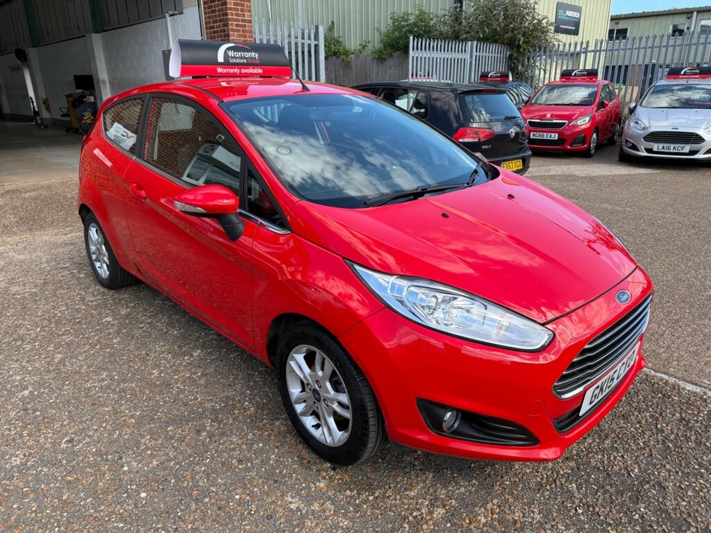 Ford Fiesta 1.25 Zetec Euro 6 Red #3