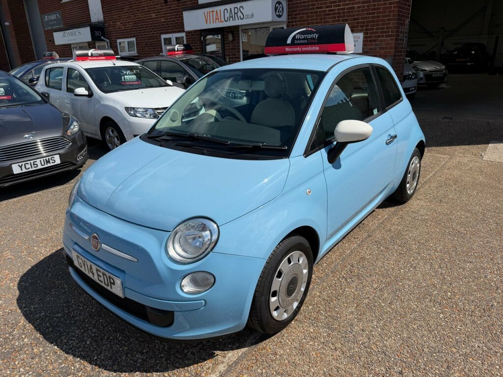 Fiat 500 1.2 Colour Therapy Euro 6 Ss Blue