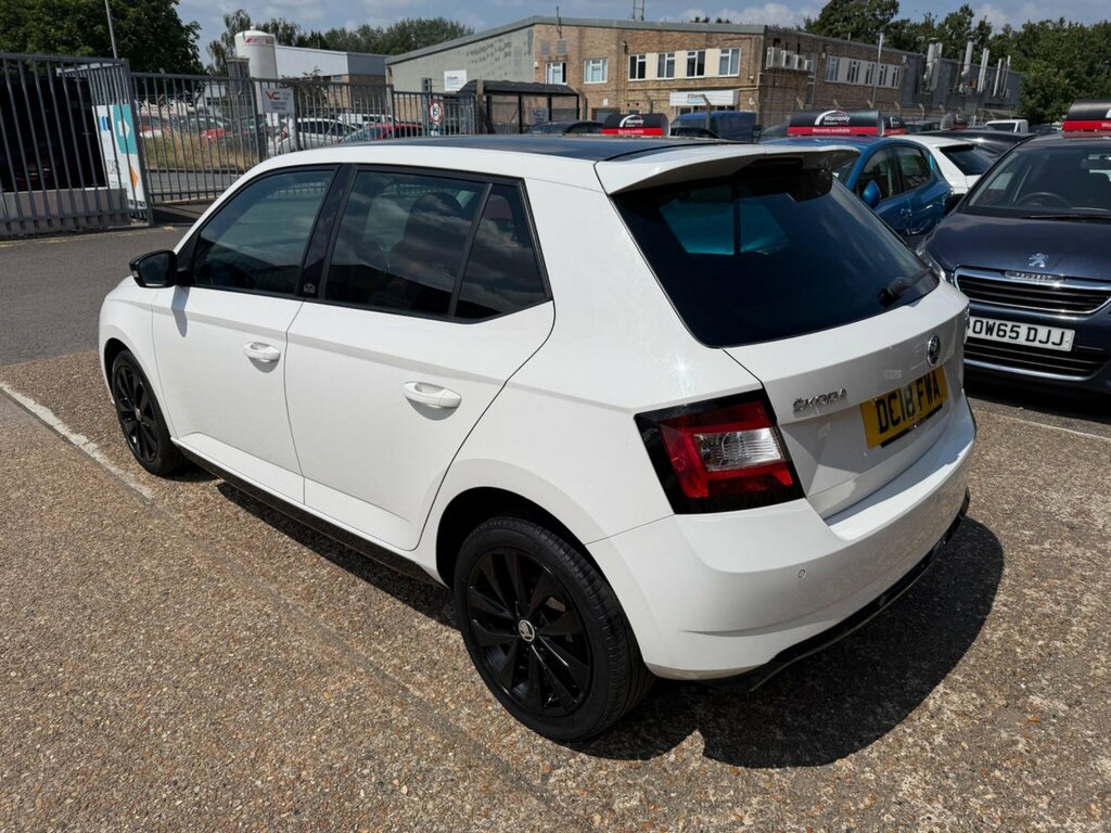 Skoda Fabia 1.0 Tsi Monte Carlo Euro 6 Ss White #4