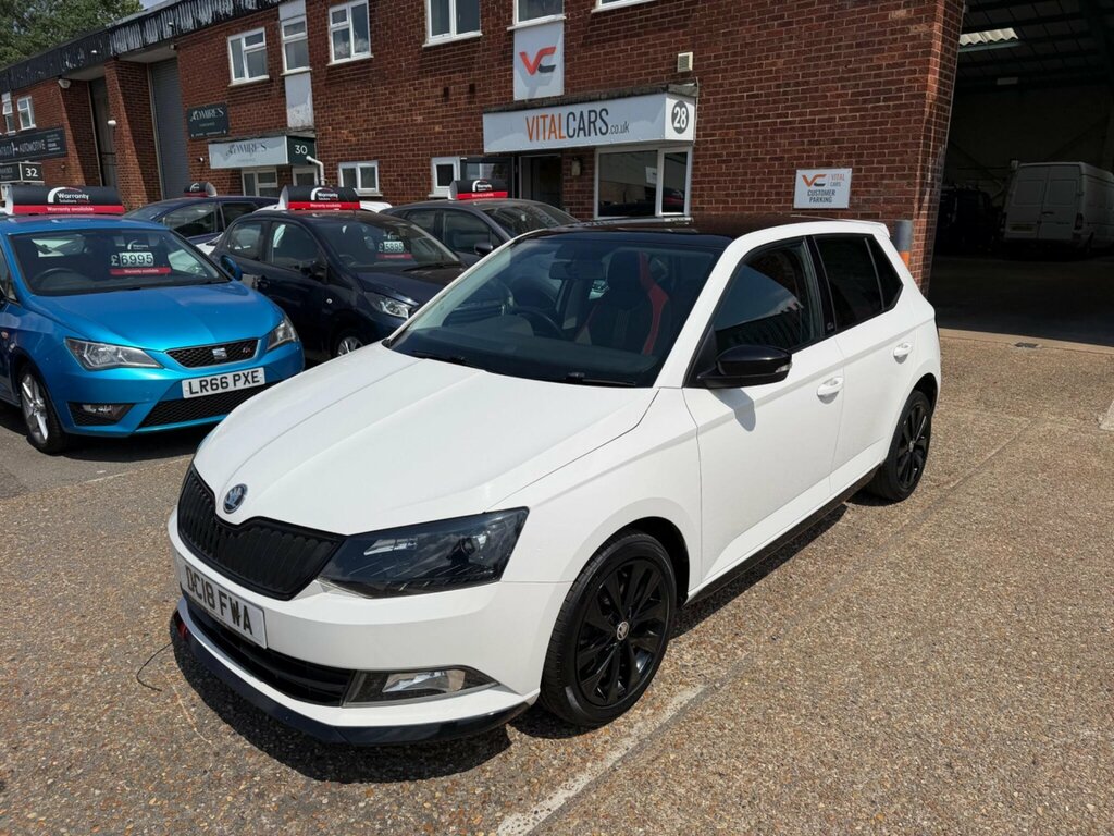 Skoda Fabia 1.0 Tsi Monte Carlo Euro 6 Ss White