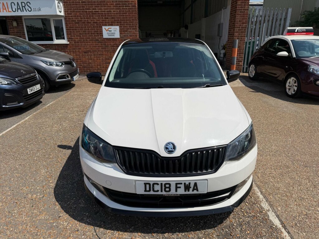 Skoda Fabia 1.0 Tsi Monte Carlo Euro 6 Ss White #2