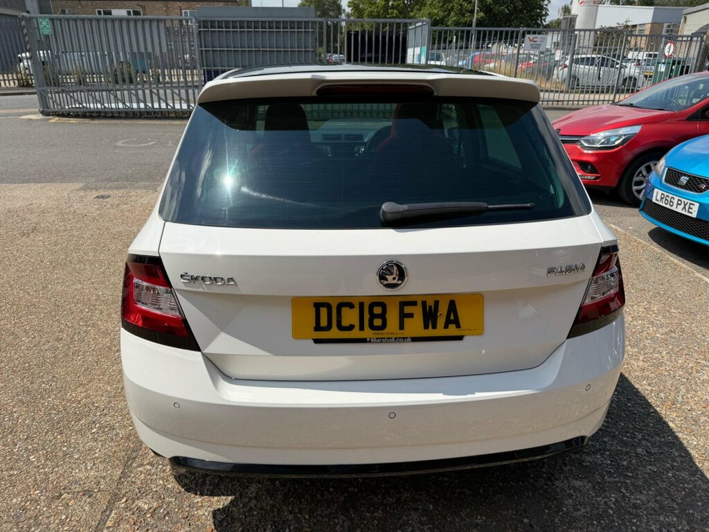 Skoda Fabia 1.0 Tsi Monte Carlo Euro 6 Ss White #5