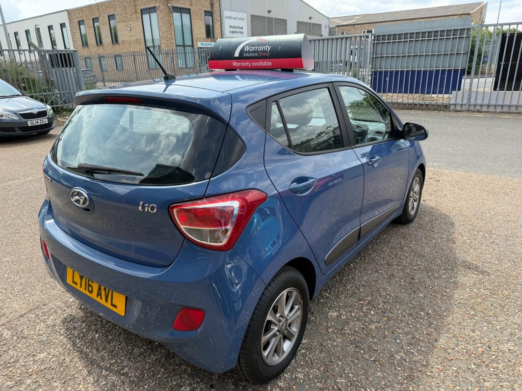 Hyundai I10 1.0 Premium Euro 5 Blue #6