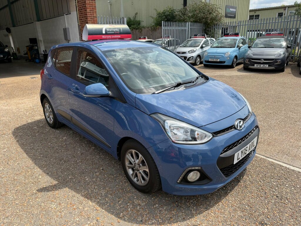 Hyundai I10 1.0 Premium Euro 5 Blue #3
