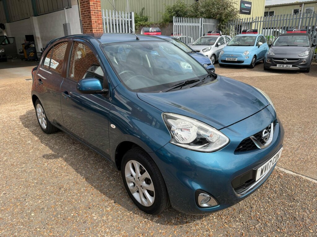 Nissan Micra 1.2 Acenta Euro 6 Blue #3