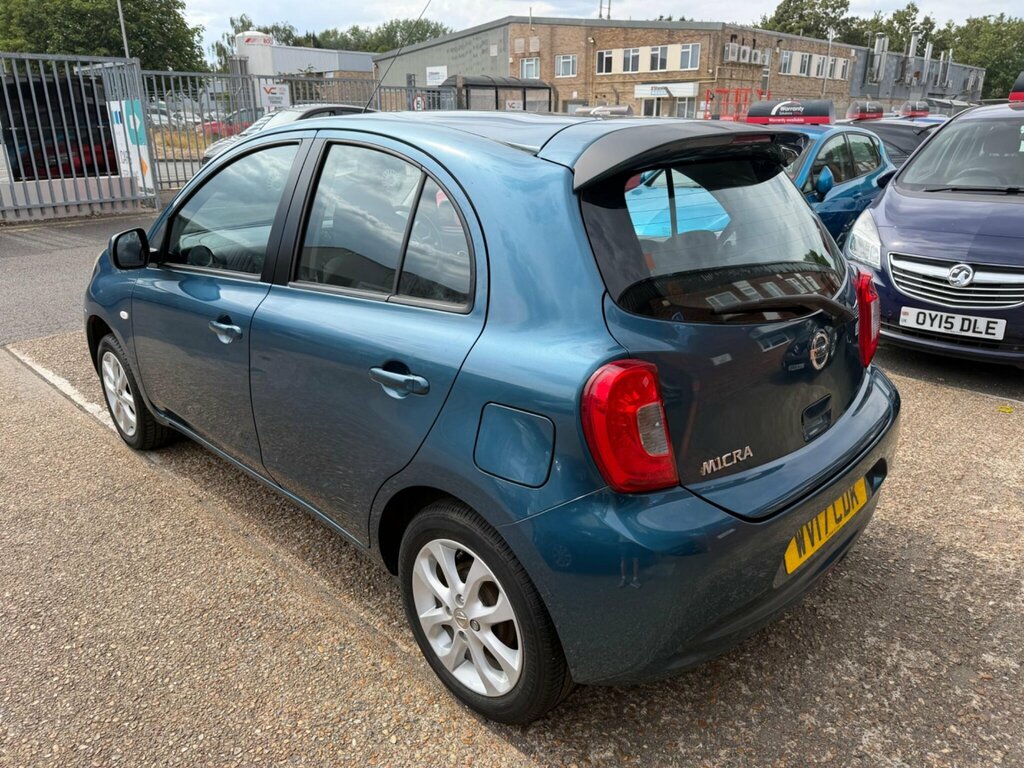 Nissan Micra 1.2 Acenta Euro 6 Blue #4
