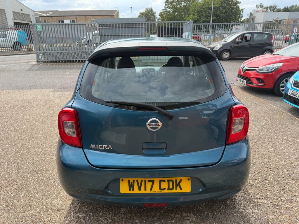 Nissan Micra 1.2 Acenta Euro 6 Blue #5
