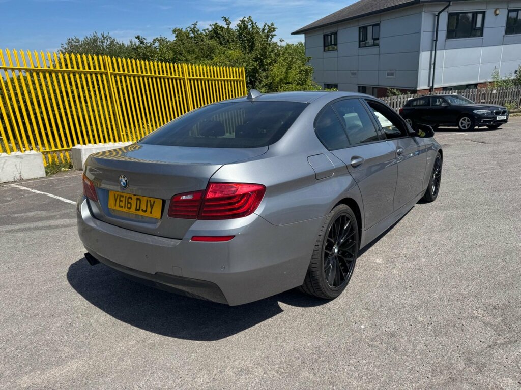 BMW 5 Series 2.0 520D M Sport Euro 6 Ss YE16DJY Grey #5