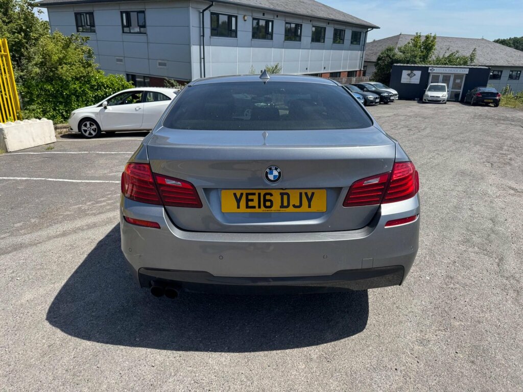 BMW 5 Series 2.0 520D M Sport Euro 6 Ss YE16DJY Grey #6
