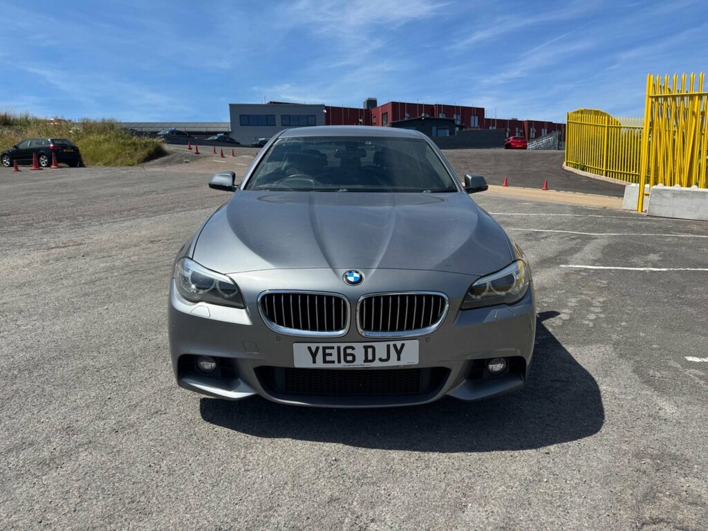 BMW 5 Series 2.0 520D M Sport Euro 6 Ss YE16DJY Grey #3