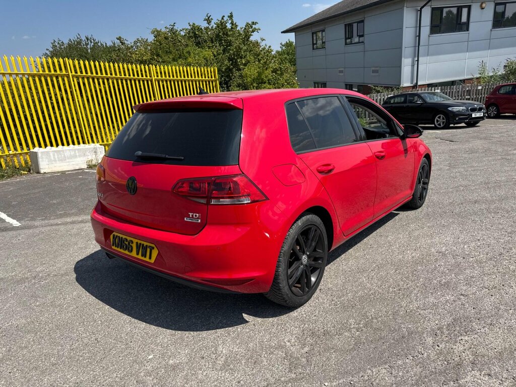 Volkswagen Golf 1.6 Tdi Bluemotion Tech Gt Edition Euro 6 Ss KN66VWT Red #5
