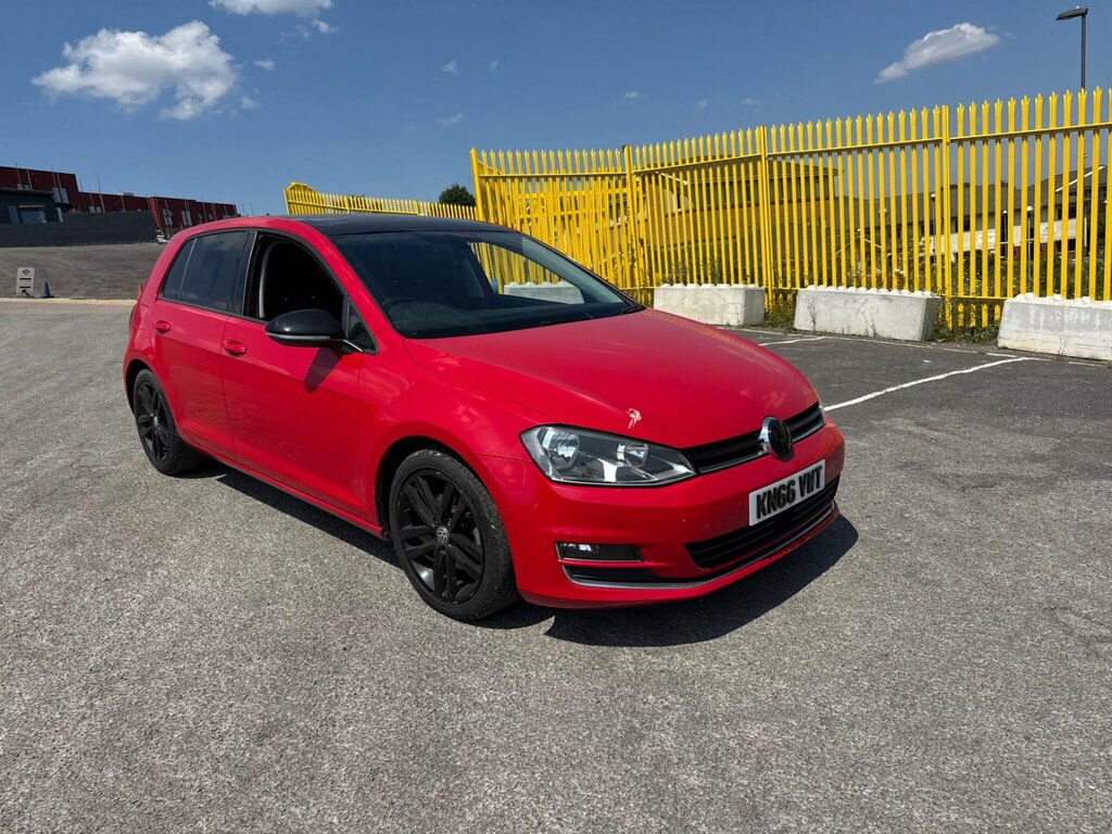 Volkswagen Golf 1.6 Tdi Bluemotion Tech Gt Edition Euro 6 Ss KN66VWT Red #4