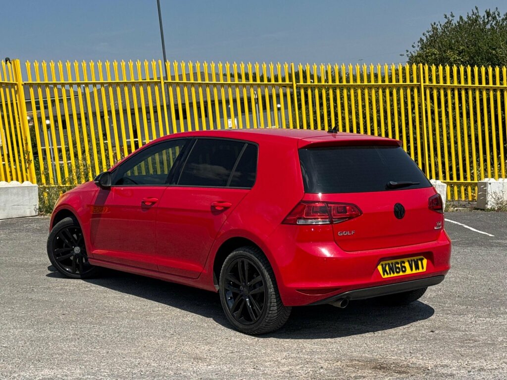 Volkswagen Golf 1.6 Tdi Bluemotion Tech Gt Edition Euro 6 Ss KN66VWT Red #2