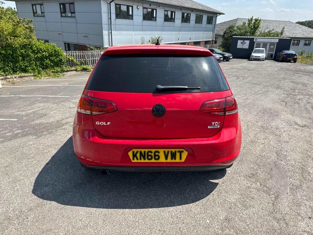 Volkswagen Golf 1.6 Tdi Bluemotion Tech Gt Edition Euro 6 Ss KN66VWT Red #6