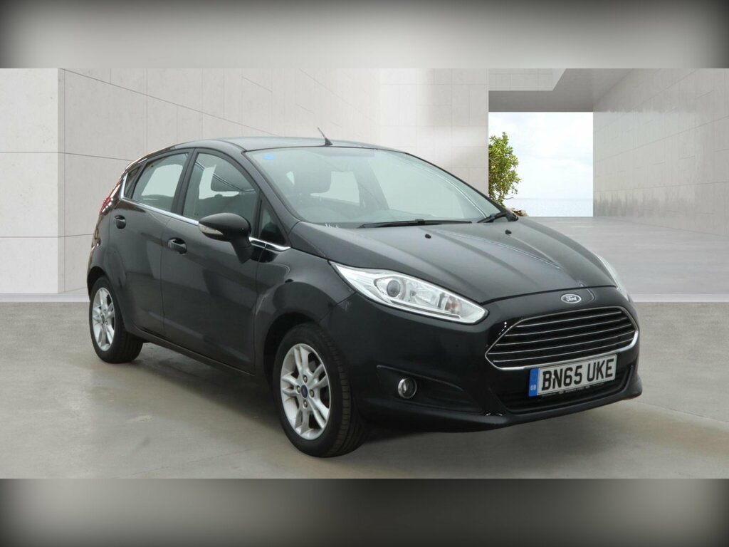 Ford Fiesta 1.0T Ecoboost Zetec Euro 6 Ss Black