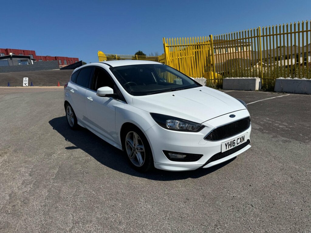 Ford Focus 1.0T Ecoboost Zetec S Euro 6 Ss White #4