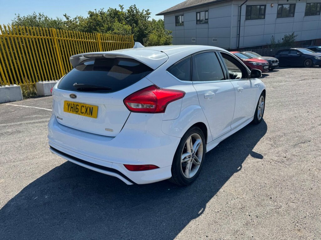 Ford Focus 1.0T Ecoboost Zetec S Euro 6 Ss White #5