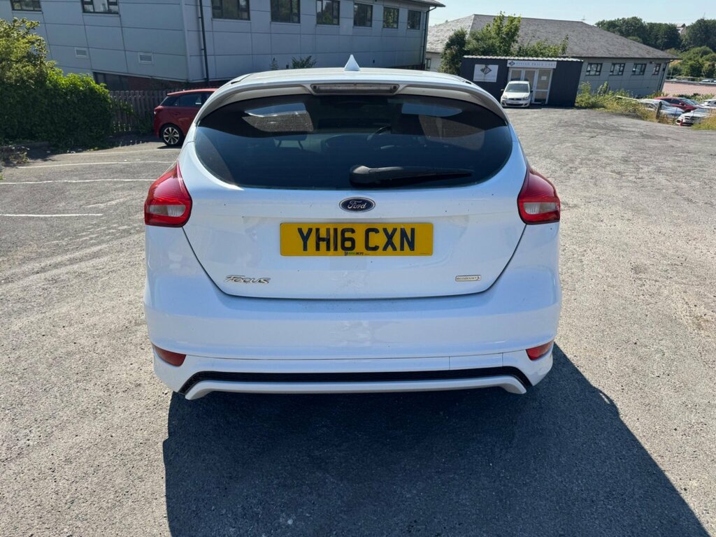Ford Focus 1.0T Ecoboost Zetec S Euro 6 Ss White #6