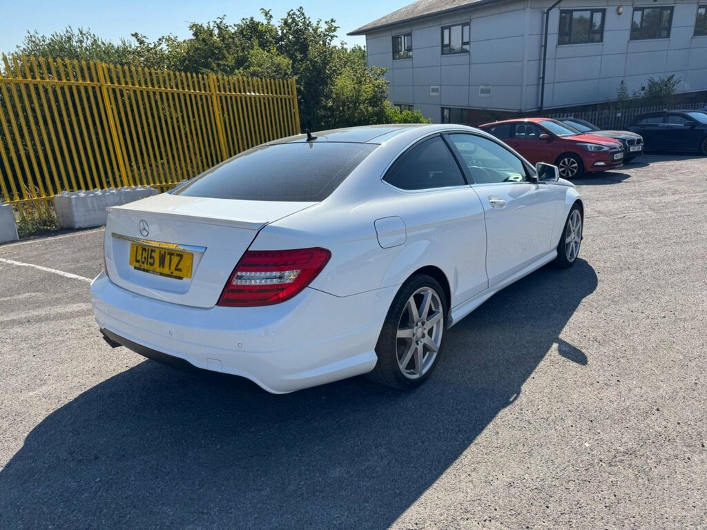Mercedes-Benz C Class 1.6 C180 Amg Sport Edition G-tronic Euro 6 Ss White #6