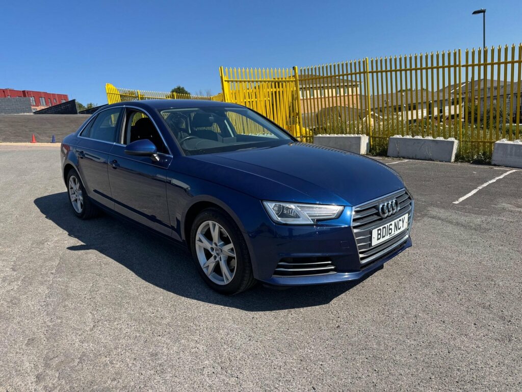 Audi A4 1.4 Tfsi Sport Euro 6 Ss BD16NCY Blue #4