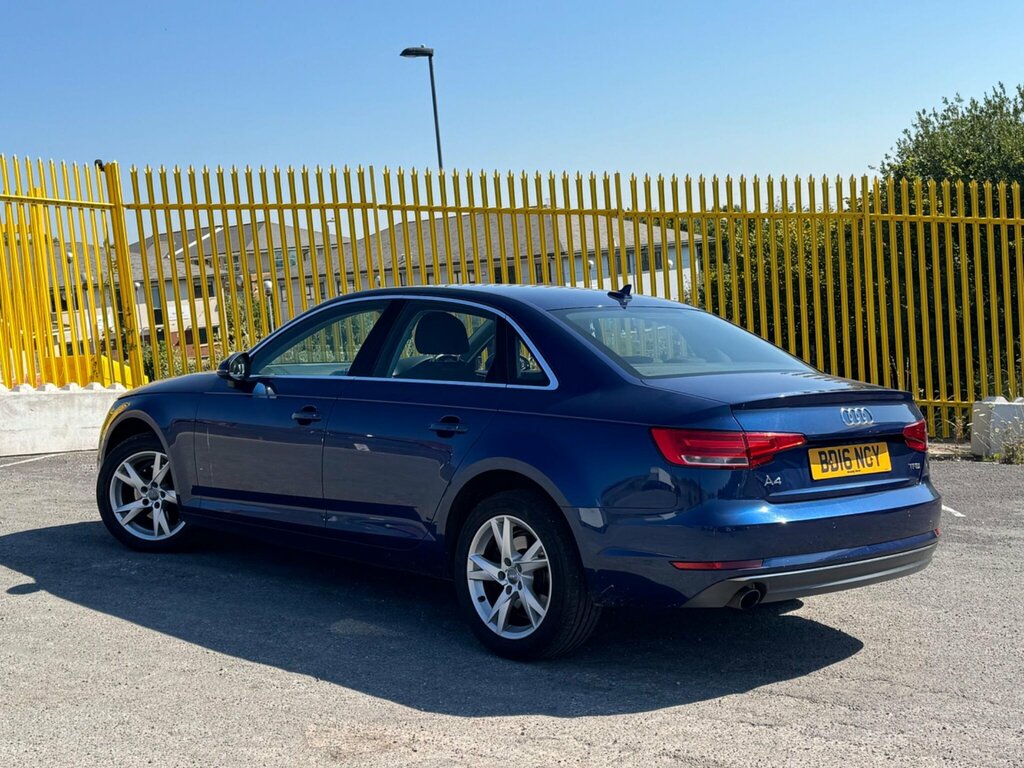 Audi A4 1.4 Tfsi Sport Euro 6 Ss BD16NCY Blue #2