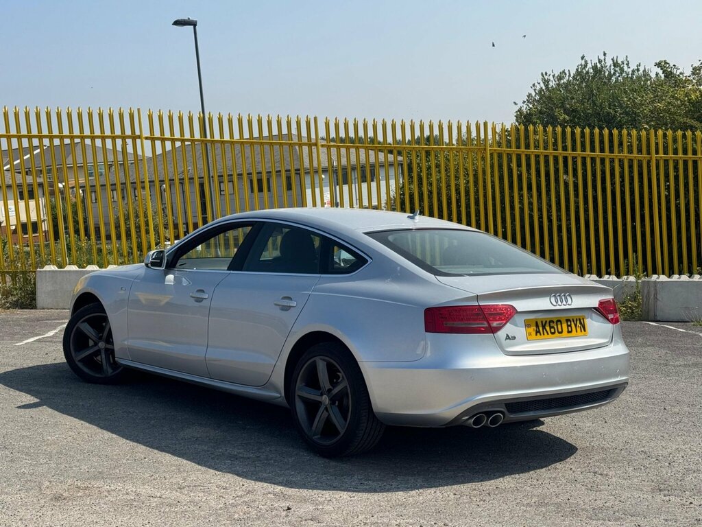 Audi A5 2.0 Tdi S Line Sportback Quattro Euro 5 Ss Silver #2