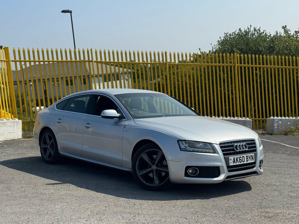 Audi A5 2.0 Tdi S Line Sportback Quattro Euro 5 Ss Silver
