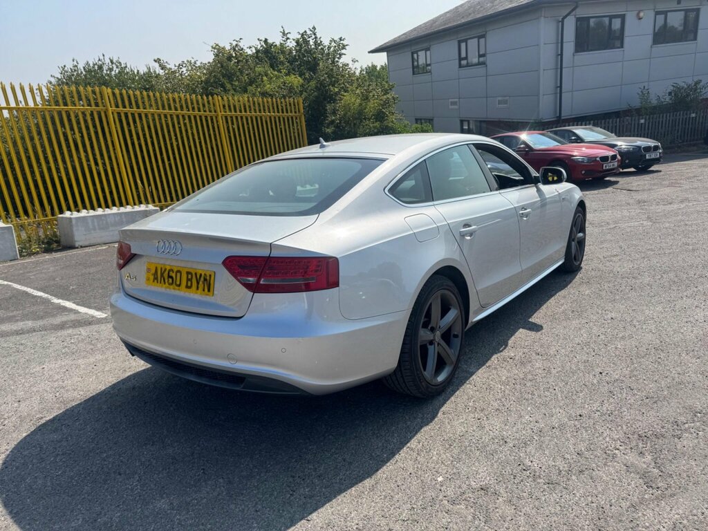 Audi A5 2.0 Tdi S Line Sportback Quattro Euro 5 Ss Silver #6