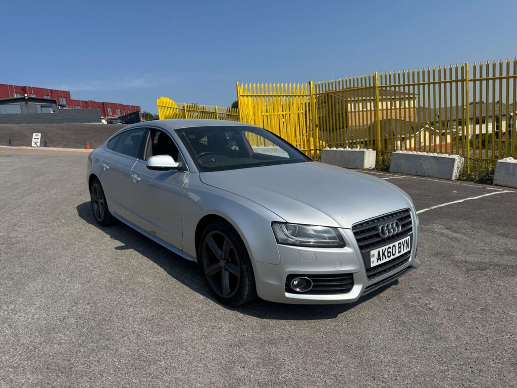 Audi A5 2.0 Tdi S Line Sportback Quattro Euro 5 Ss Silver #4