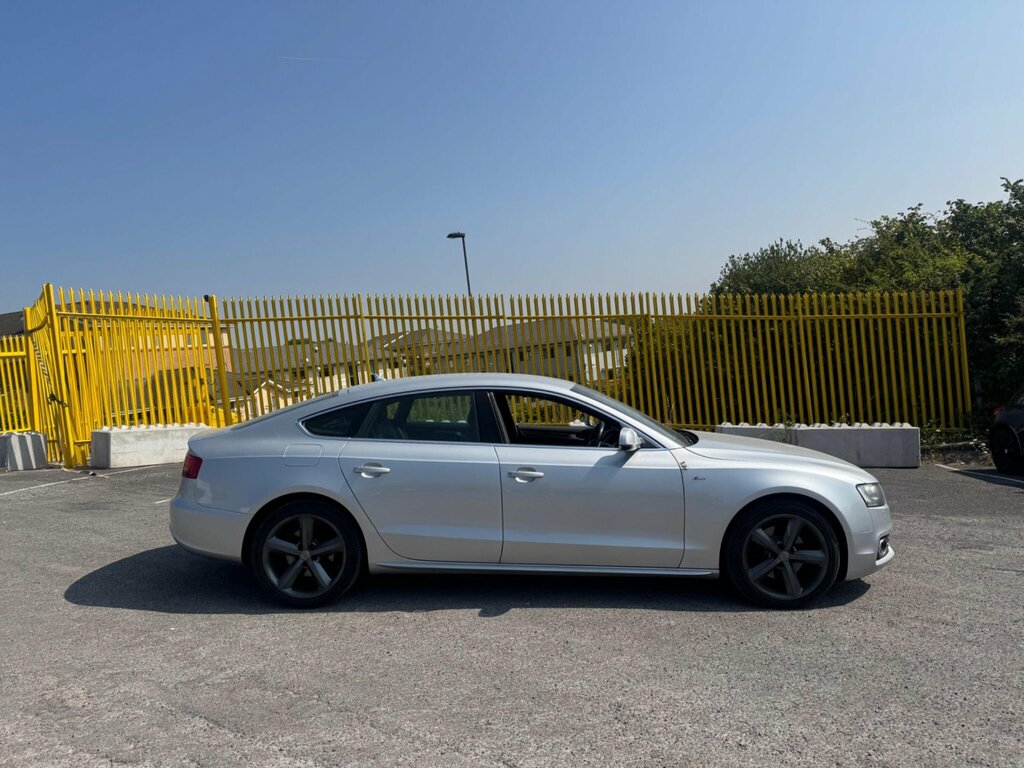 Audi A5 2.0 Tdi S Line Sportback Quattro Euro 5 Ss Silver #5