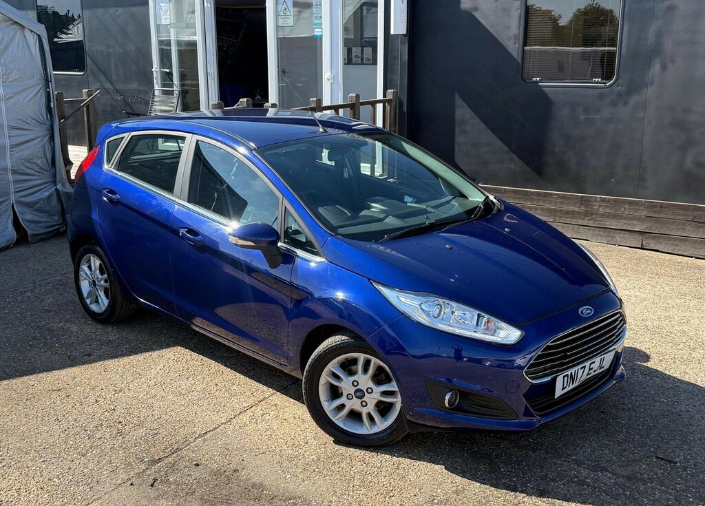 Ford Fiesta Hatchback 1.0T Ecoboost Zetec Euro 6 Ss 20 Blue #2