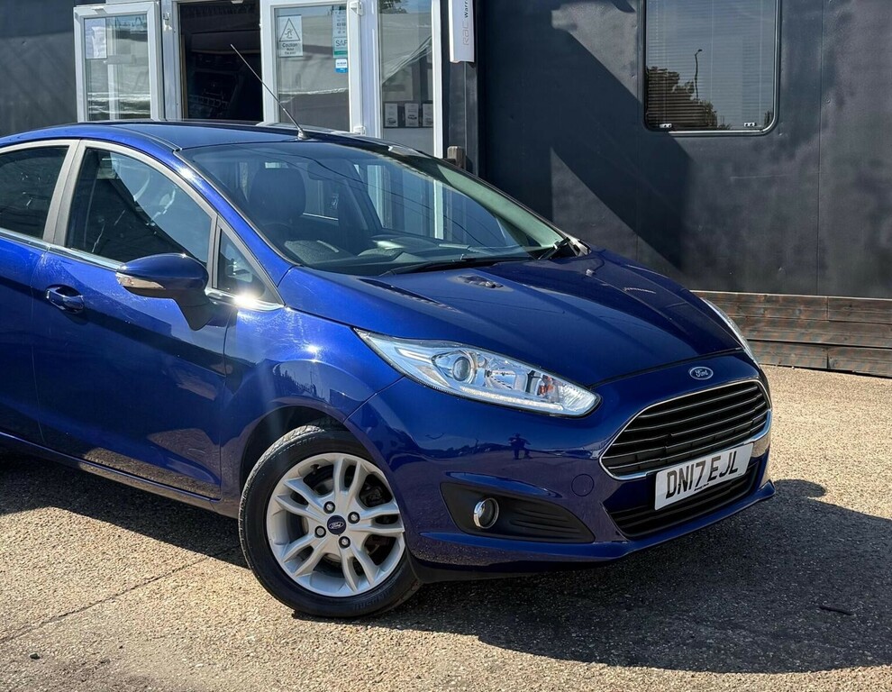 Ford Fiesta Hatchback 1.0T Ecoboost Zetec Euro 6 Ss 20 Blue #4