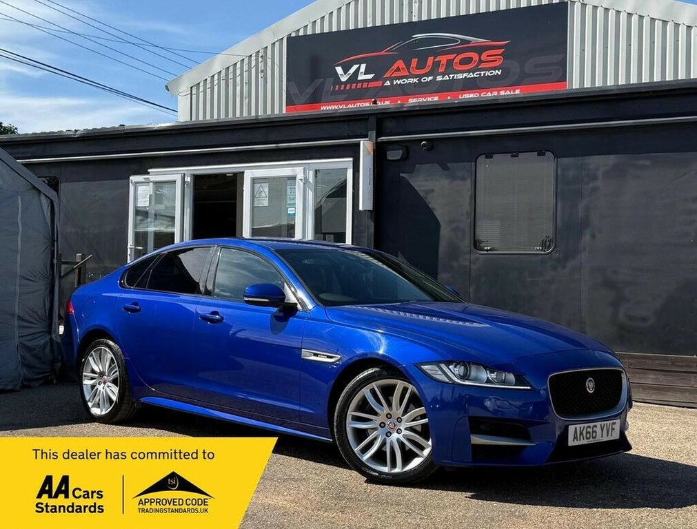 Jaguar XF 2.0D R-sport Euro 6 Ss Blue