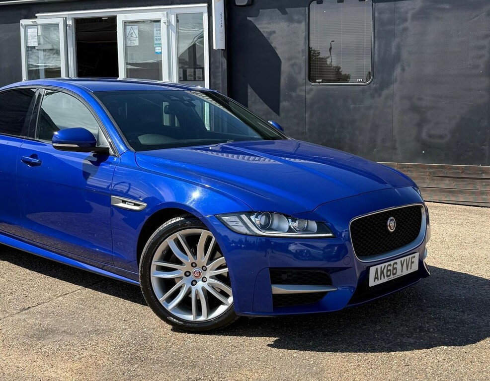 Jaguar XF 2.0D R-sport Euro 6 Ss Blue #4