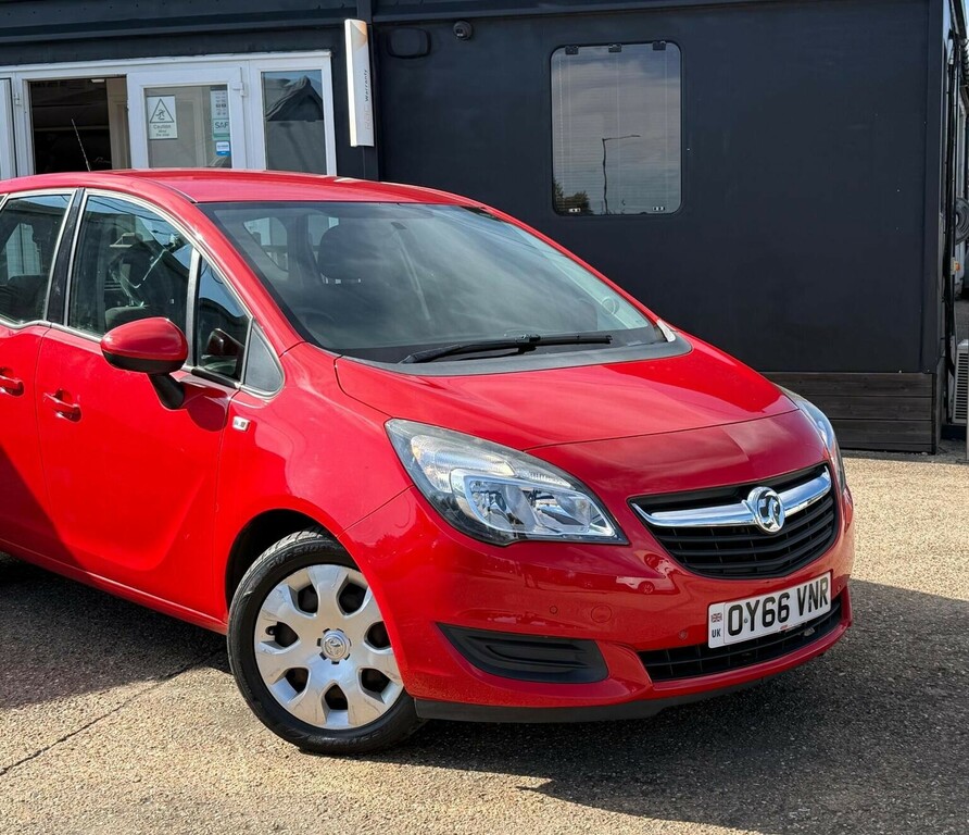 Vauxhall Meriva 1.4I Turbo Exclusiv Euro 6 Red #4