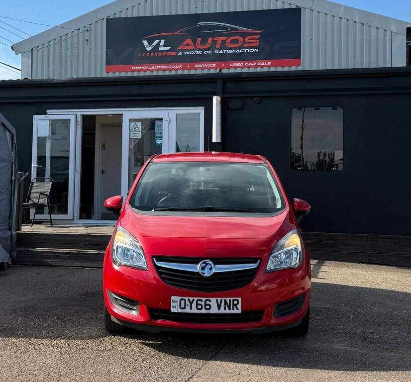 Vauxhall Meriva 1.4I Se Mpv Euro 6 100 Ps Black #9