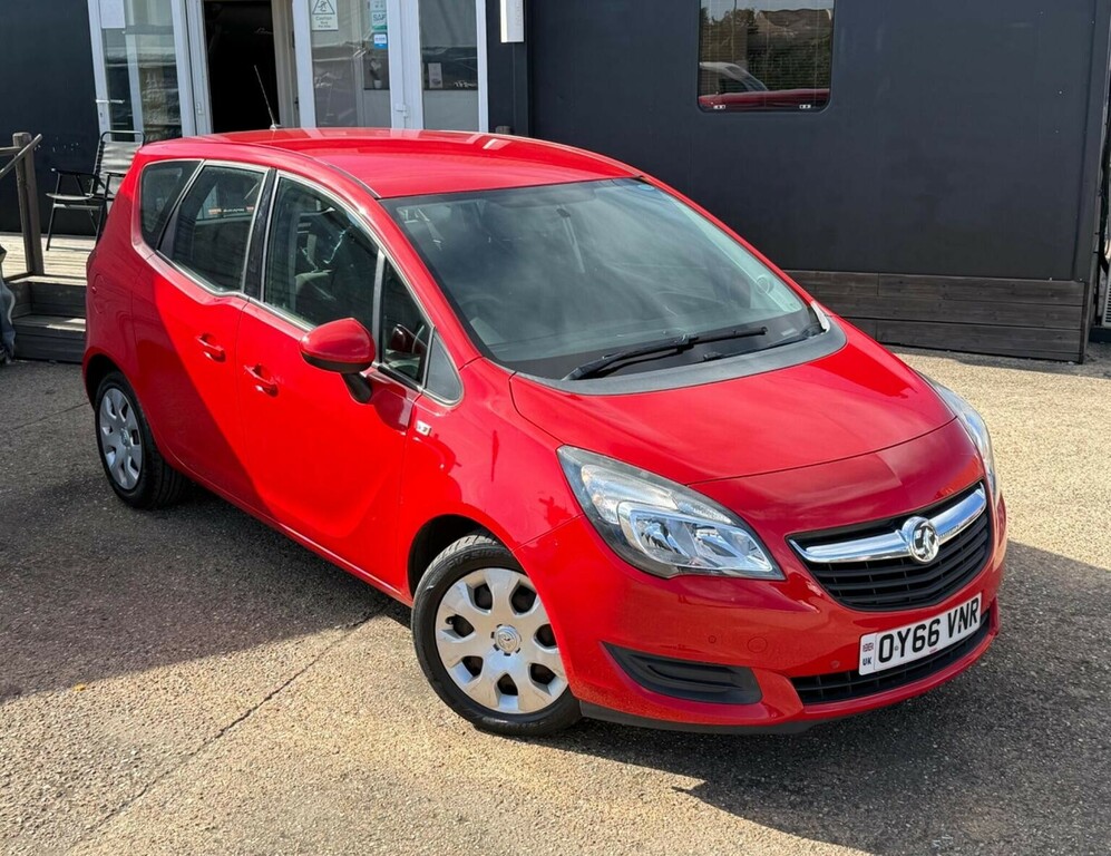Vauxhall Meriva 1.4I Turbo Exclusiv Euro 6 Red #2