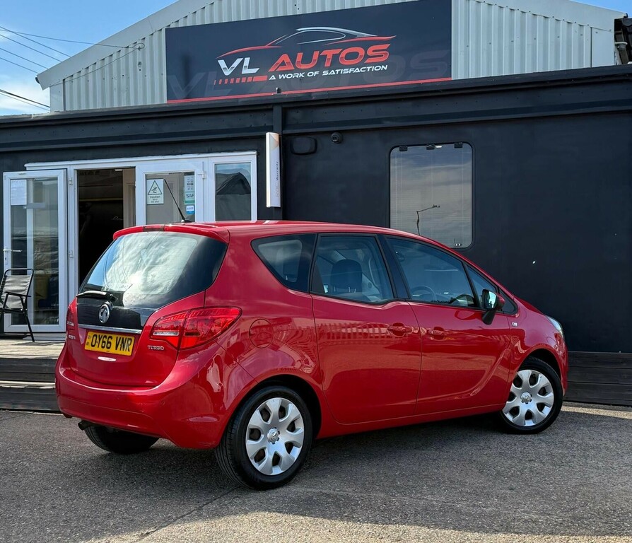 Vauxhall Meriva 1.4I Se Mpv Euro 6 100 Ps Black #25