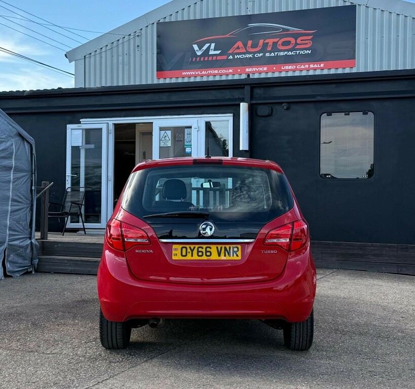 Vauxhall Meriva 1.4I Se Mpv Euro 6 100 Ps Black #24