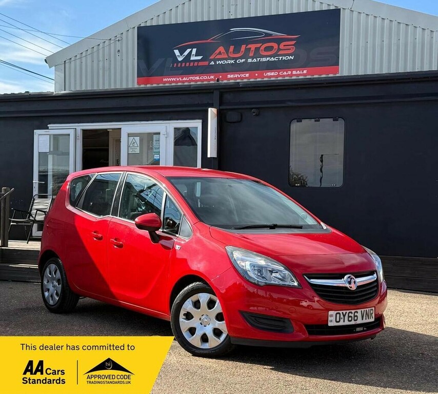 Vauxhall Meriva 1.4I Turbo Exclusiv Euro 6 Red