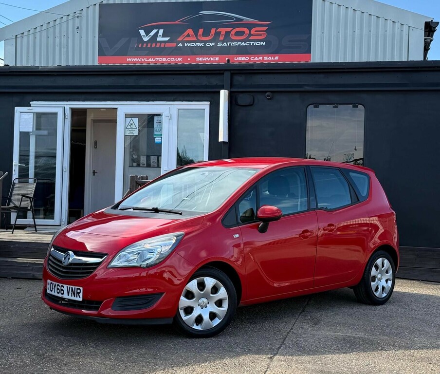 Vauxhall Meriva 1.4I Se Mpv Euro 6 100 Ps Black #10