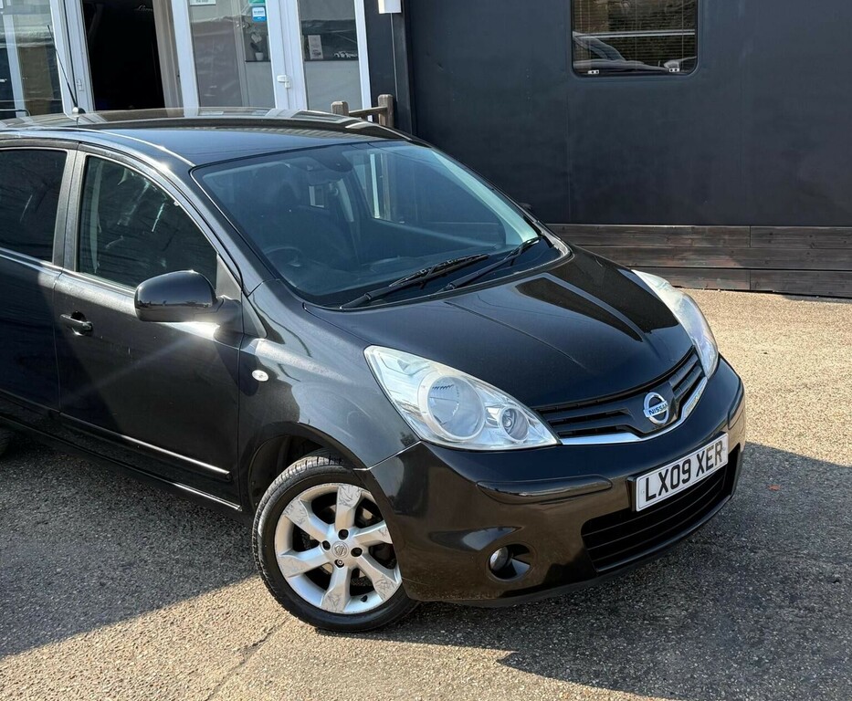 Nissan Note 1.6 16V Tekna Euro 4 Black #3